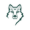 Logo en miniatura del lobo de la Quijada en color gris