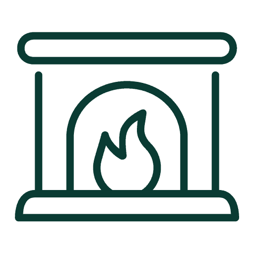 Dibujo de una chimenea